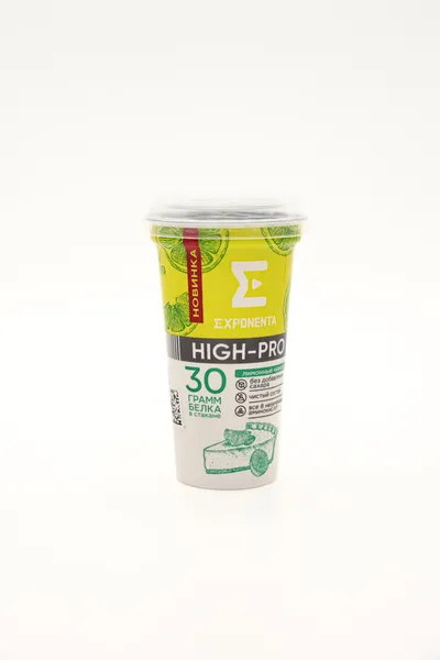 Йогурт ложковый Exponenta High-Pro Лимонный Чизкейк 250 гр